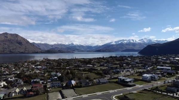 The view over Lake Wanaka