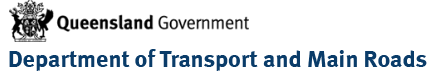 Department of Transport and Main Roads Logo